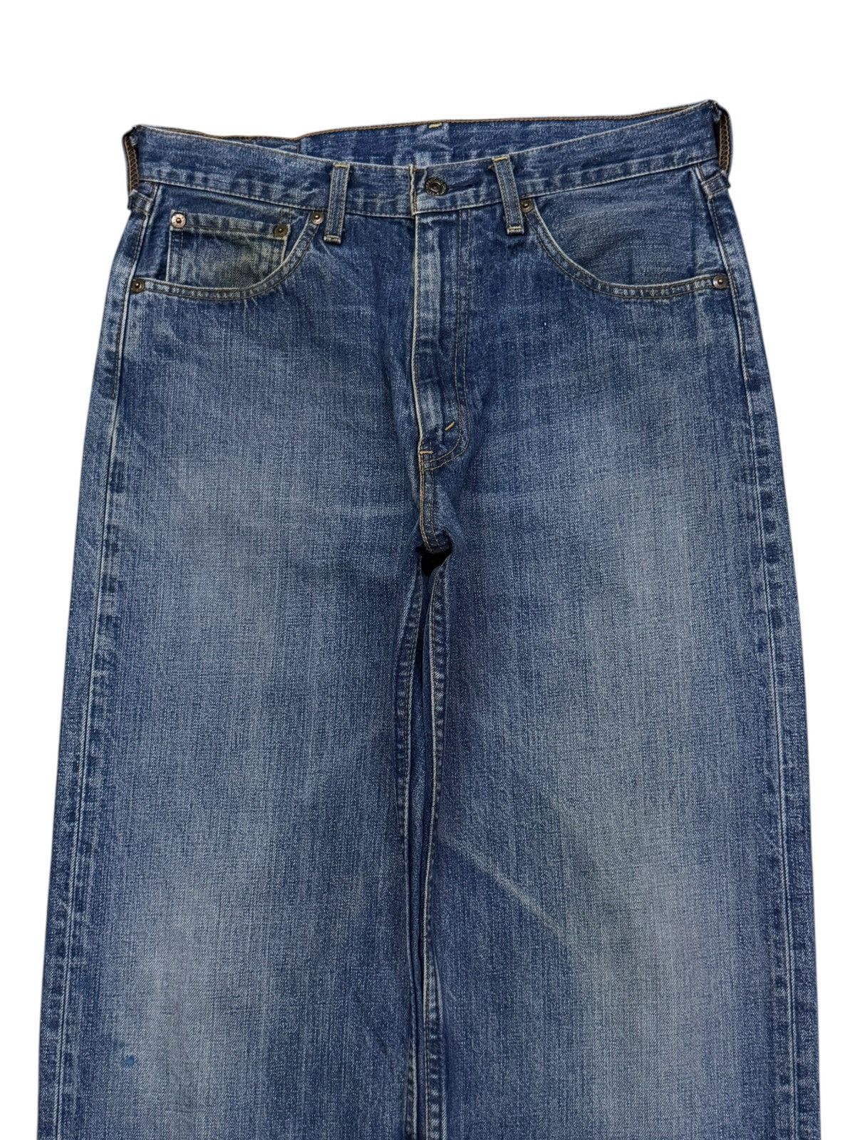 Levi's Vintage Levi’s 504 Made in Japan “Wide Straight Denim Jeans Size US 31 - 4 Thumbnail