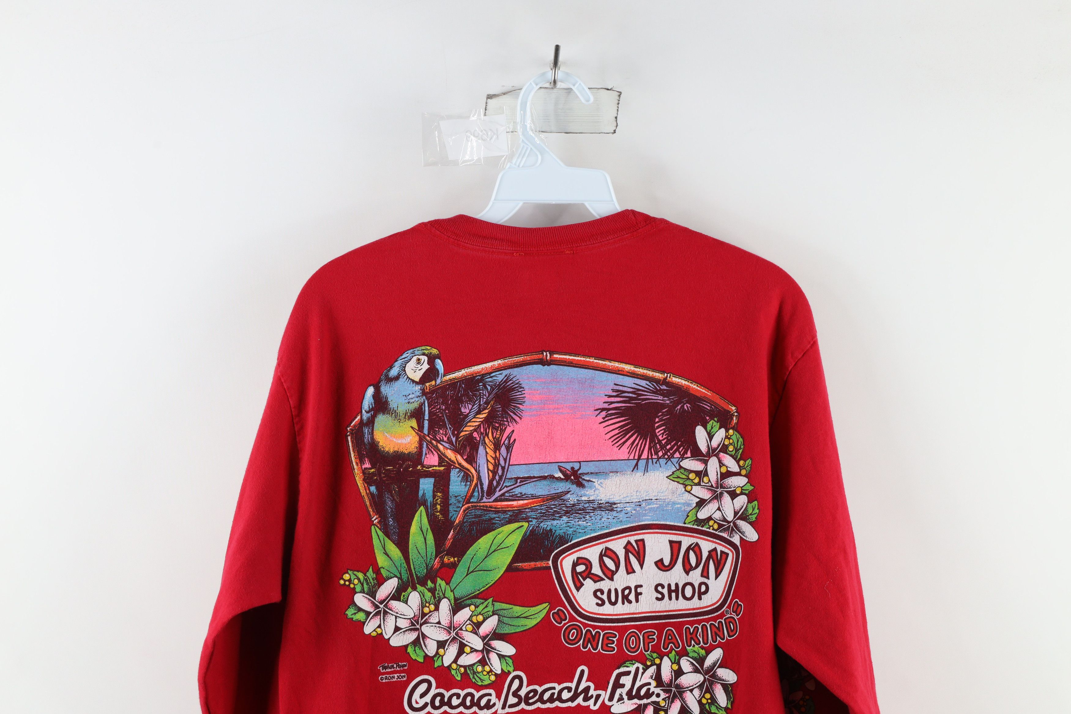 Ron Jon Surf Shop × Vintage Vintage Y2K Ron Jon Surf Shop Spell Out Long Sleeve T-Shirt Size US M / EU 48-50 / 2 - 18 Thumbnail