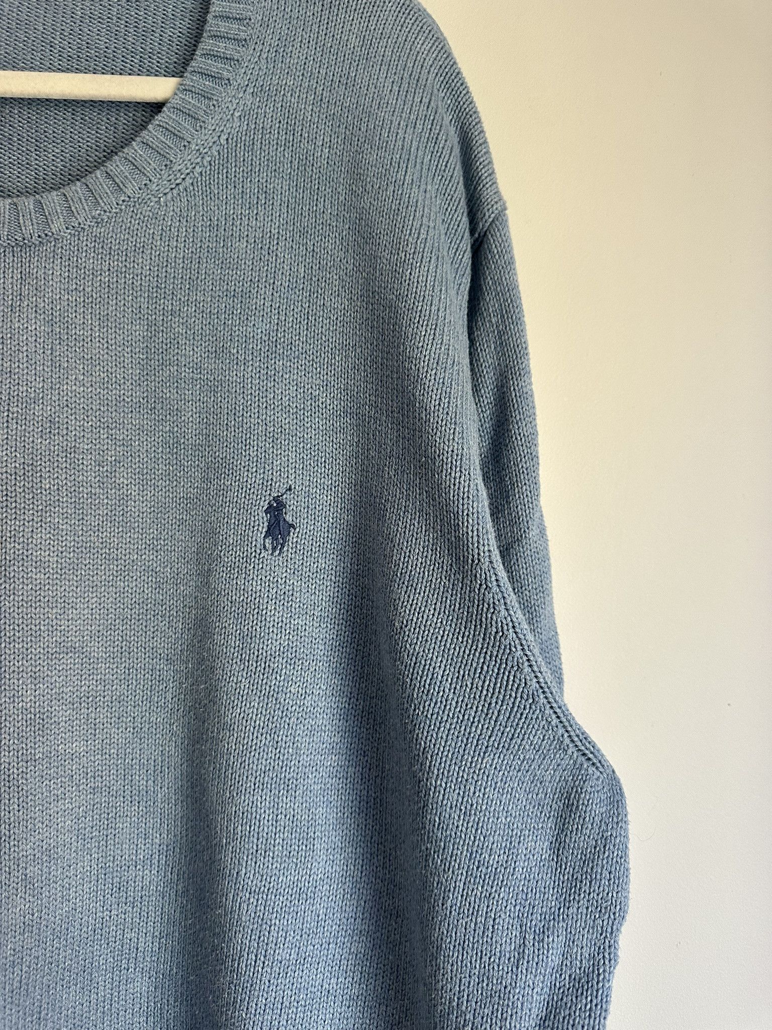 Polo Ralph Lauren Polo Ralph Lauren Sweater Mens Size XXL Blue Size US XXL / EU 58 / 5 - 2 Thumbnail
