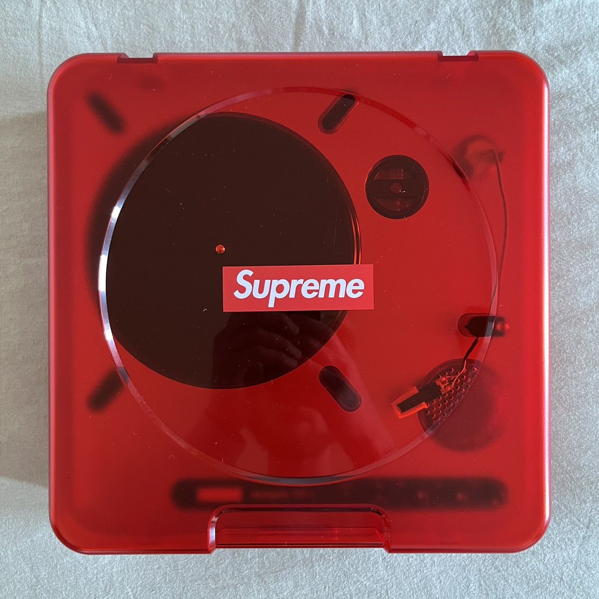 Supreme Numark PT01 Portable Turntable Red