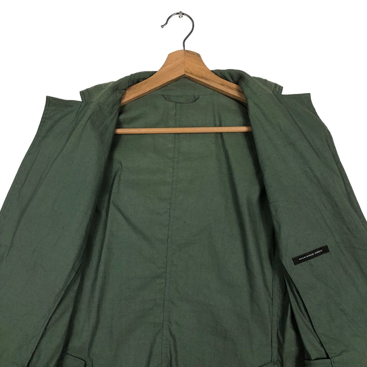 Japanese Brand 🔥Olive Green Military Vintage Chore Jacket Mackintosh Size US M / EU 48-50 / 2 - 14 Thumbnail