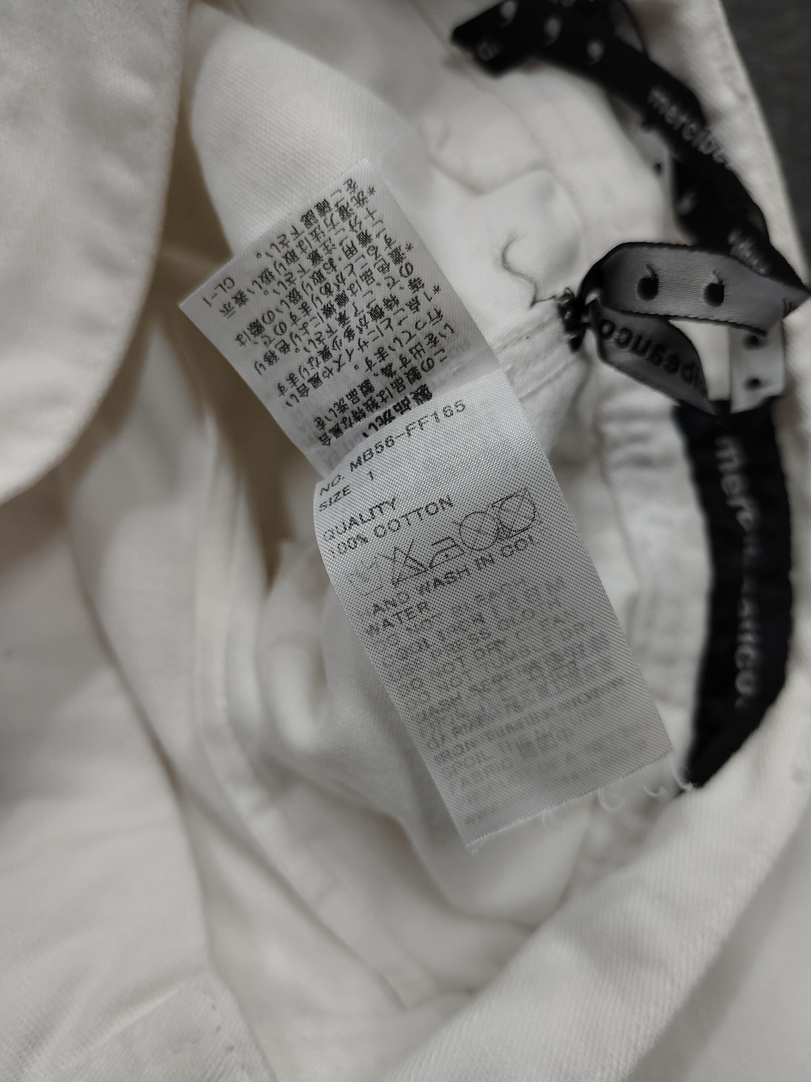 mercibeaucoup DOPE💥Mercibeaucoup🇯🇵 Drop Crotch Big Tape Trouser Size 30" / US 8 / IT 44 - 6 Thumbnail