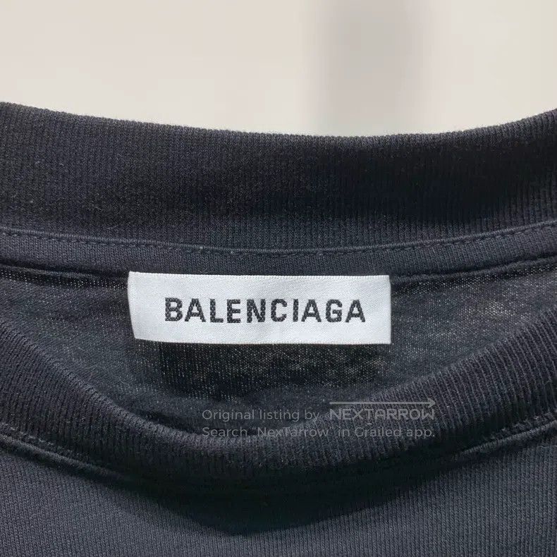 Balenciaga Balenciaga Hit Speed Logo Printed Short-Sleeve Size US M / EU 48-50 / 2 - 2 Thumbnail