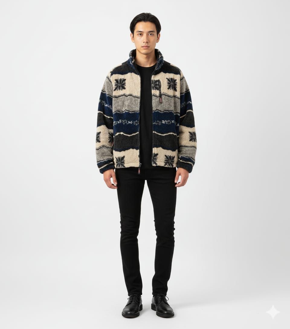 Vintage Exclusive reworked jacket only one in the world outdoor Size US L / EU 52-54 / 3 - 3 Thumbnail