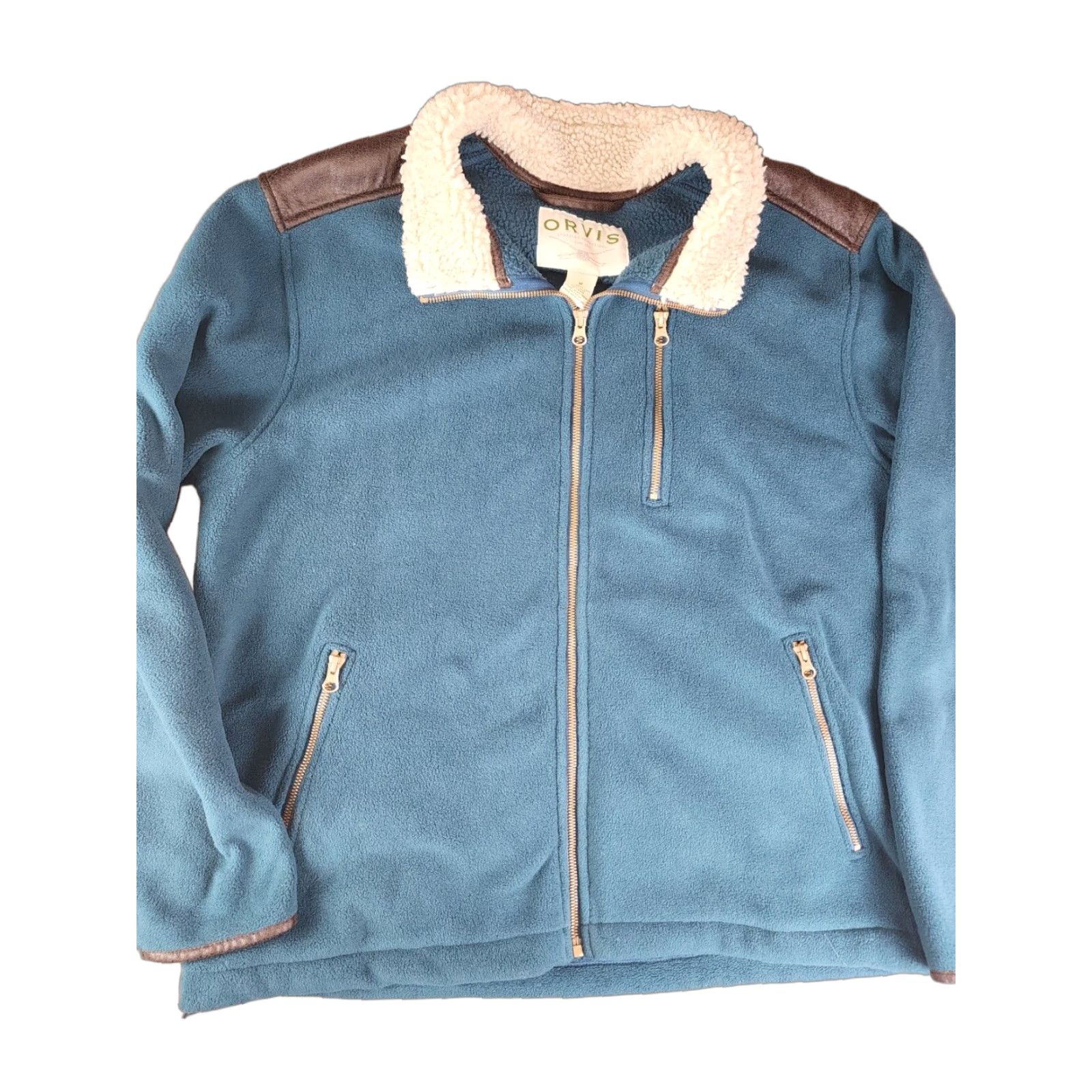 Orvis Orvis Fleece Jacket Mens M Blue Full Zip Pockets Outdoors Outdoors Size US M / EU 48-50 / 2 - 1 Thumbnail