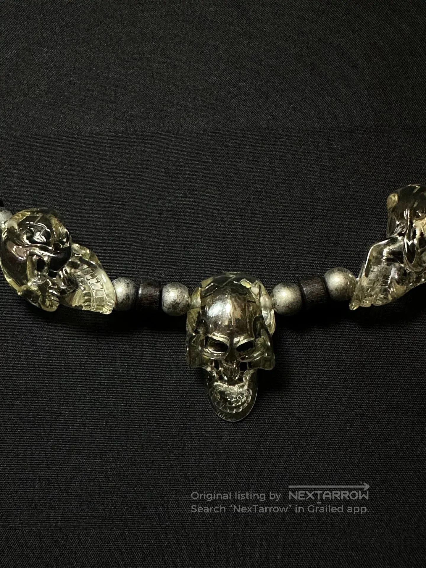 Vintage Vintage 90s Metal Skull Pants Chain. Size ONE SIZE - 2 Thumbnail