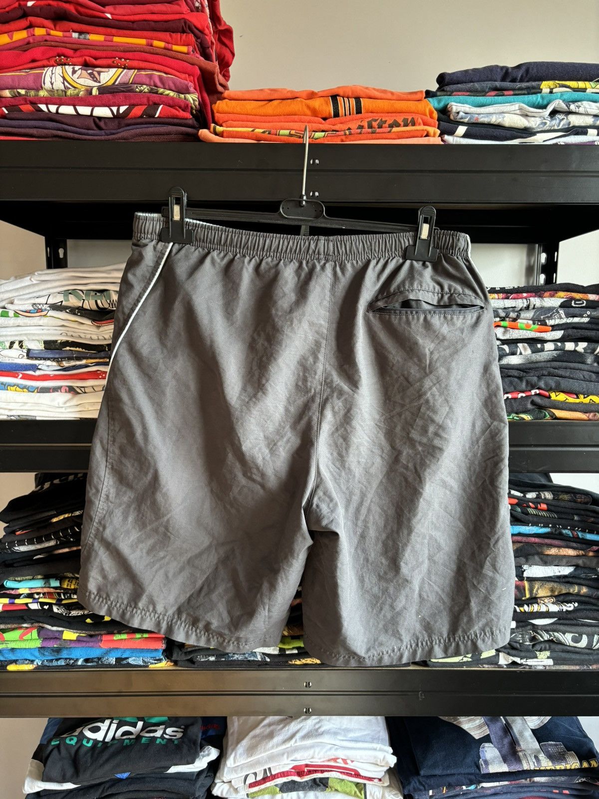 Nike Nike Vintage Nylon Shorts Swoosh Drill Y2K Size US 34 / EU 50 - 4 Thumbnail