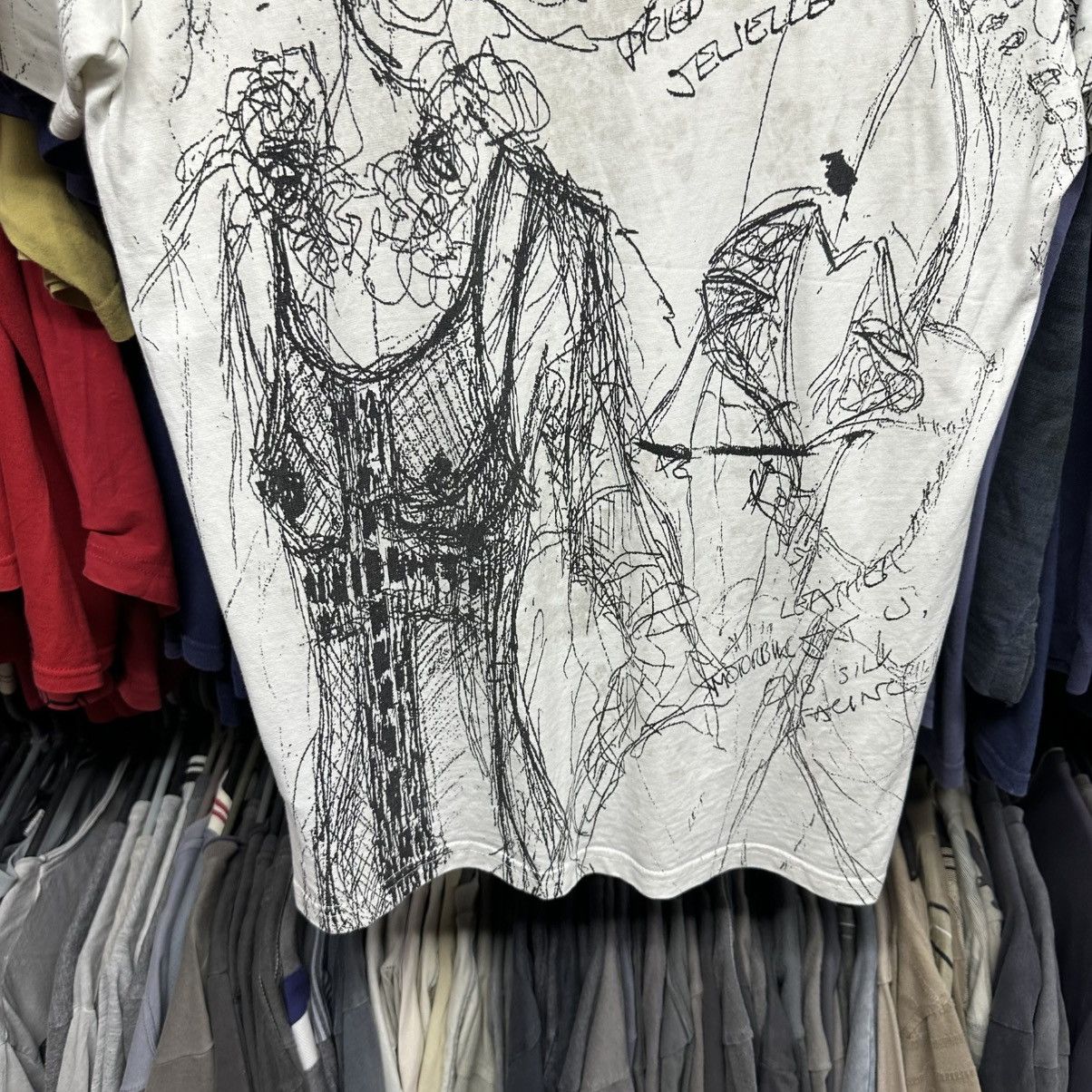 John Richmond VTG John Richmond T-shirts Overprinted Y2K Size S 00s USA Size US S / EU 44-46 / 1 - 9 Thumbnail