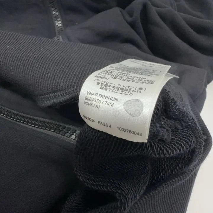 Burberry Burberry Burberry Black Logo Embroidered Hoodie for Men-25 Size US S / EU 44-46 / 1 - 5 Thumbnail