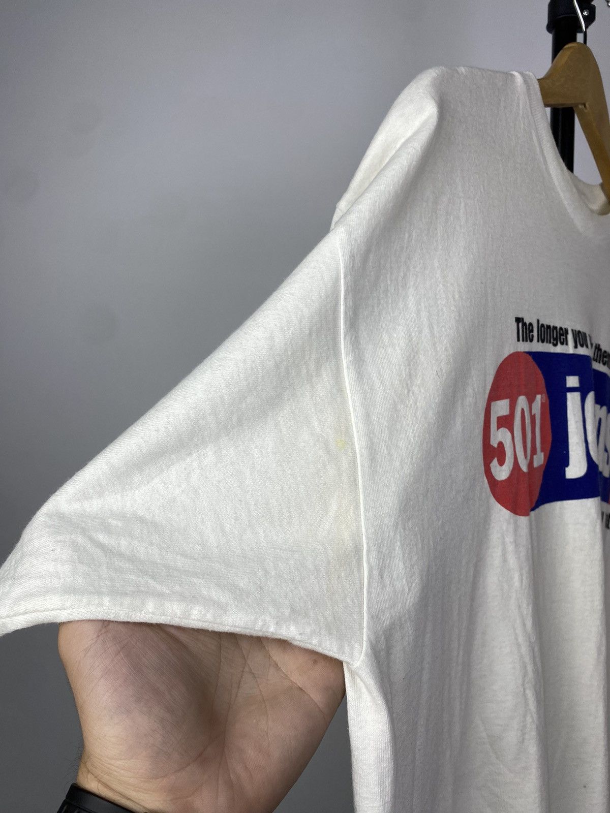 Levi's × Levi's Vintage Clothing Vintage 1990s Levi’s 501 T shirt mens Large tee Rare Size US M / EU 48-50 / 2 - 13 Thumbnail