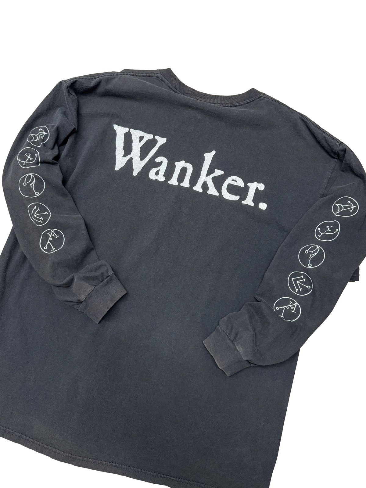 Band Tees × Designer × Vintage 1999 Cradle Of Filth “Wanker” Metal Long Sleeve T-Shirt Size US XL / EU 56 / 4 - 3 Thumbnail