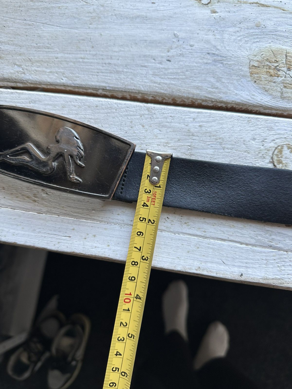 Other 🚨 VINTAGE “SEXY GIRL ” BELT big buckle rare playboy carti Size ONE SIZE - 7 Thumbnail