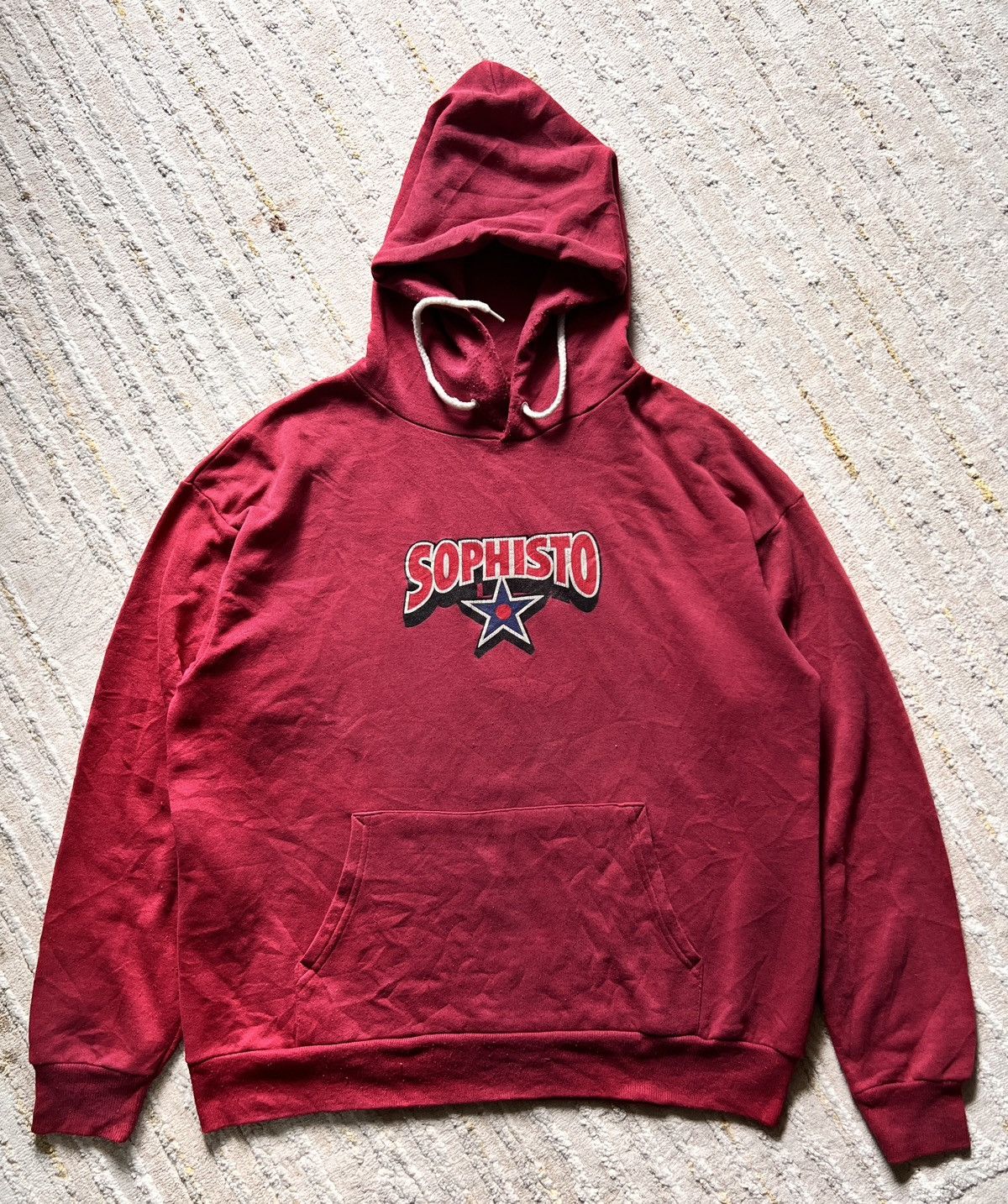 Vintage 90s Sophisto Skateboards Made in USA Hoodie Size US L / EU 52-54 / 3 - 2 Thumbnail