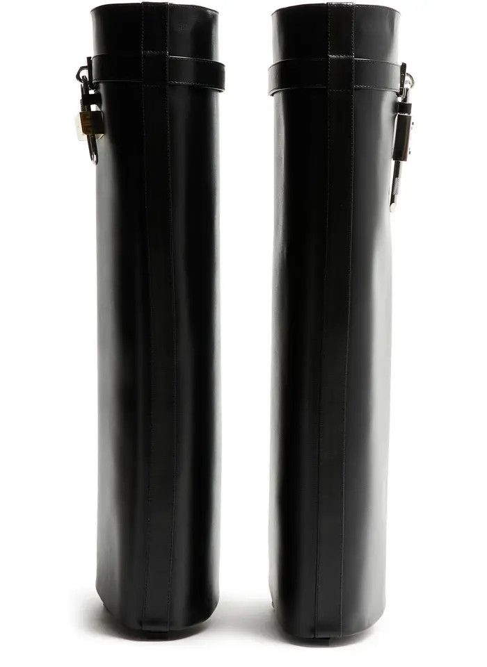 Givenchy o1lv12m0526 Shark Lock Boots in Black Size US 12 / IT 42 - 4 Thumbnail