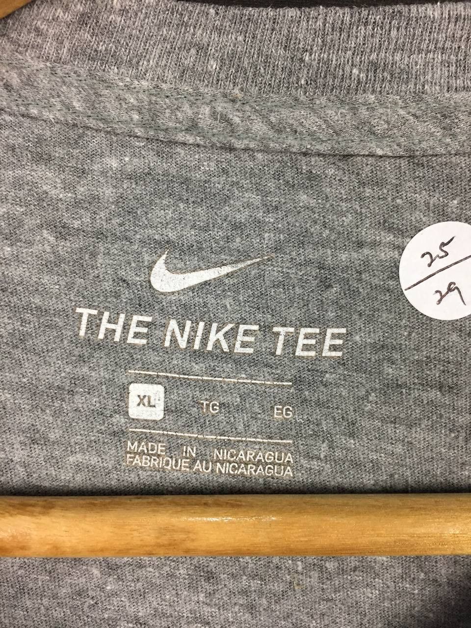Nike Nike Just Do It Spell Out Logo Athletic Casual Tee Size US XL / EU 56 / 4 - 10 Thumbnail