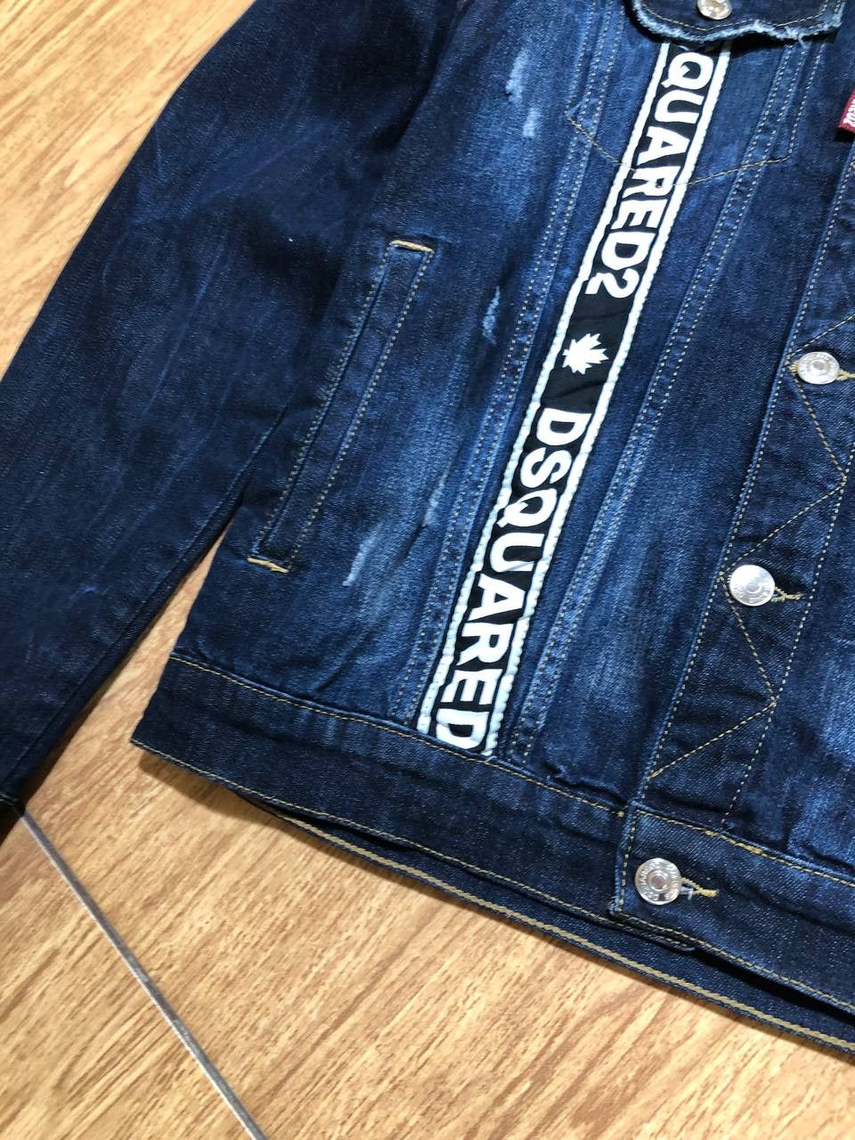 Dsquared2 Dsquared2 Logo distressed Denim Jacket Size US M / EU 48-50 / 2 - 19 Thumbnail