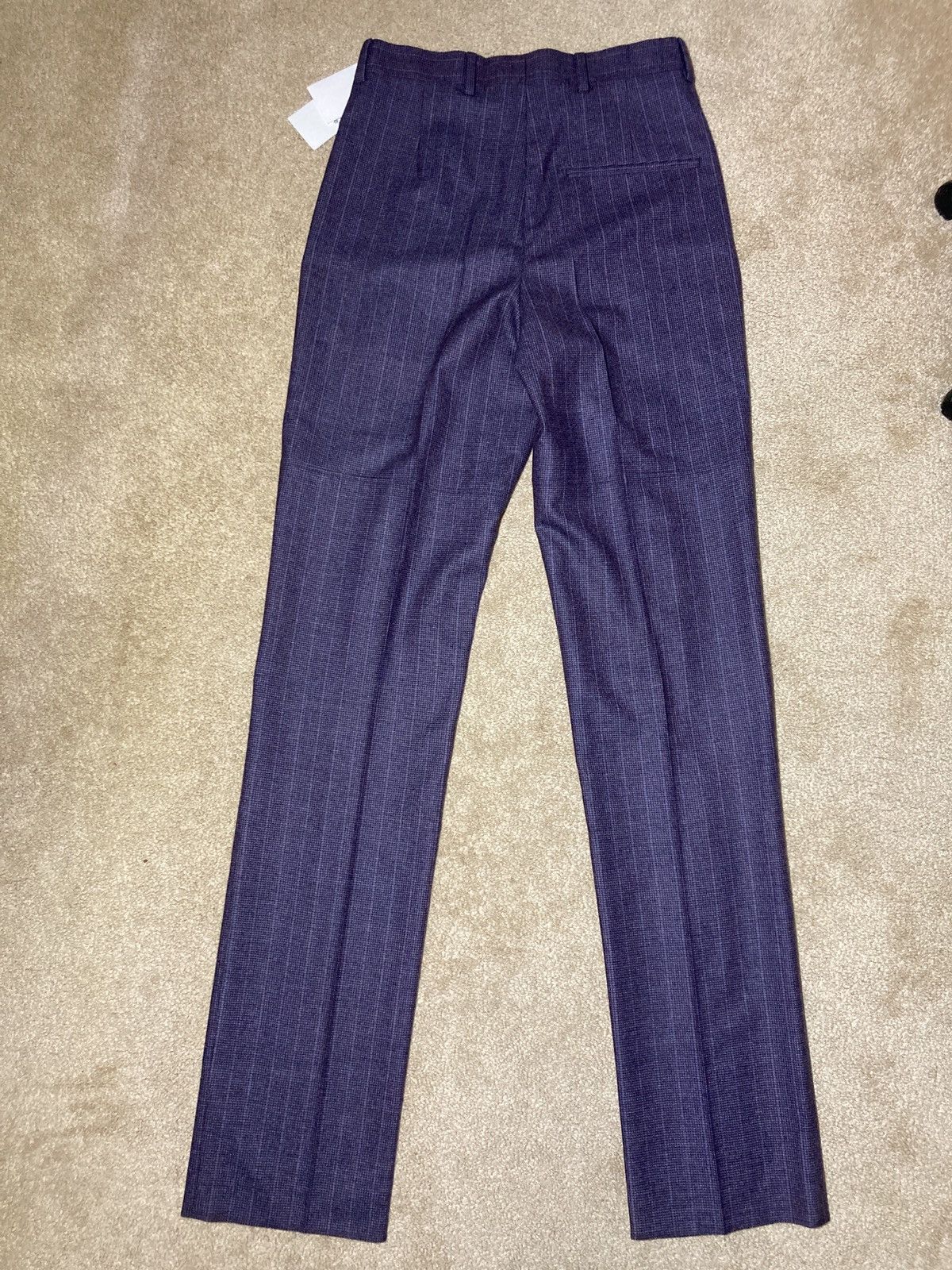 Martine Rose New FW21 Martine Rose Purple Tailored Suit Pants Check 2021 Size US 28 / EU 44 - 3 Thumbnail