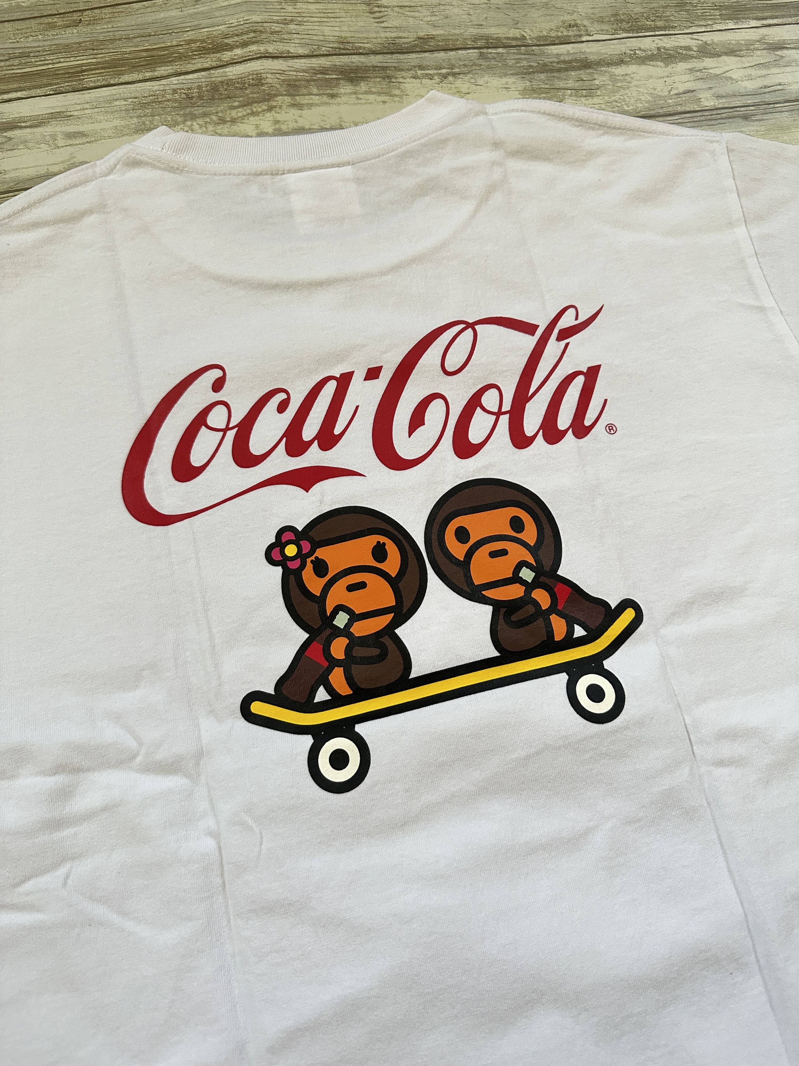 Bape SS20 Baby Milo Coca Cola Skateboarding Tee Size US L / EU 52-54 / 3 - 5 Thumbnail