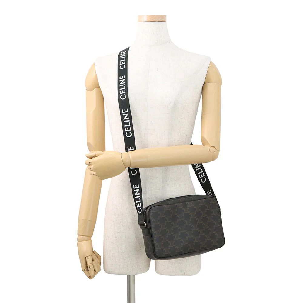 Celine o1w1db10526 194953GLJ Size:OS / Shoulder Bag in Brown/Black Size ONE SIZE - 4 Thumbnail