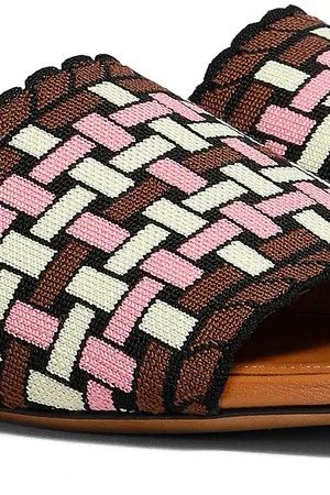 Marni o1w1db10125 Jacquard Sandals in Multicolor Size US 7 / IT 37 - 4 Thumbnail