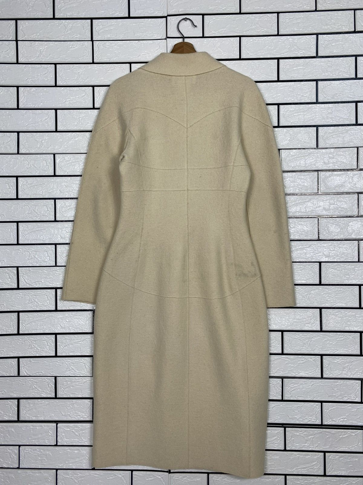 Chanel 🔥VINTAGE LONG JACKET DRESS BUTTON CHANEL WOOL Size XS / US 0-2 / IT 36-38 - 11 Thumbnail