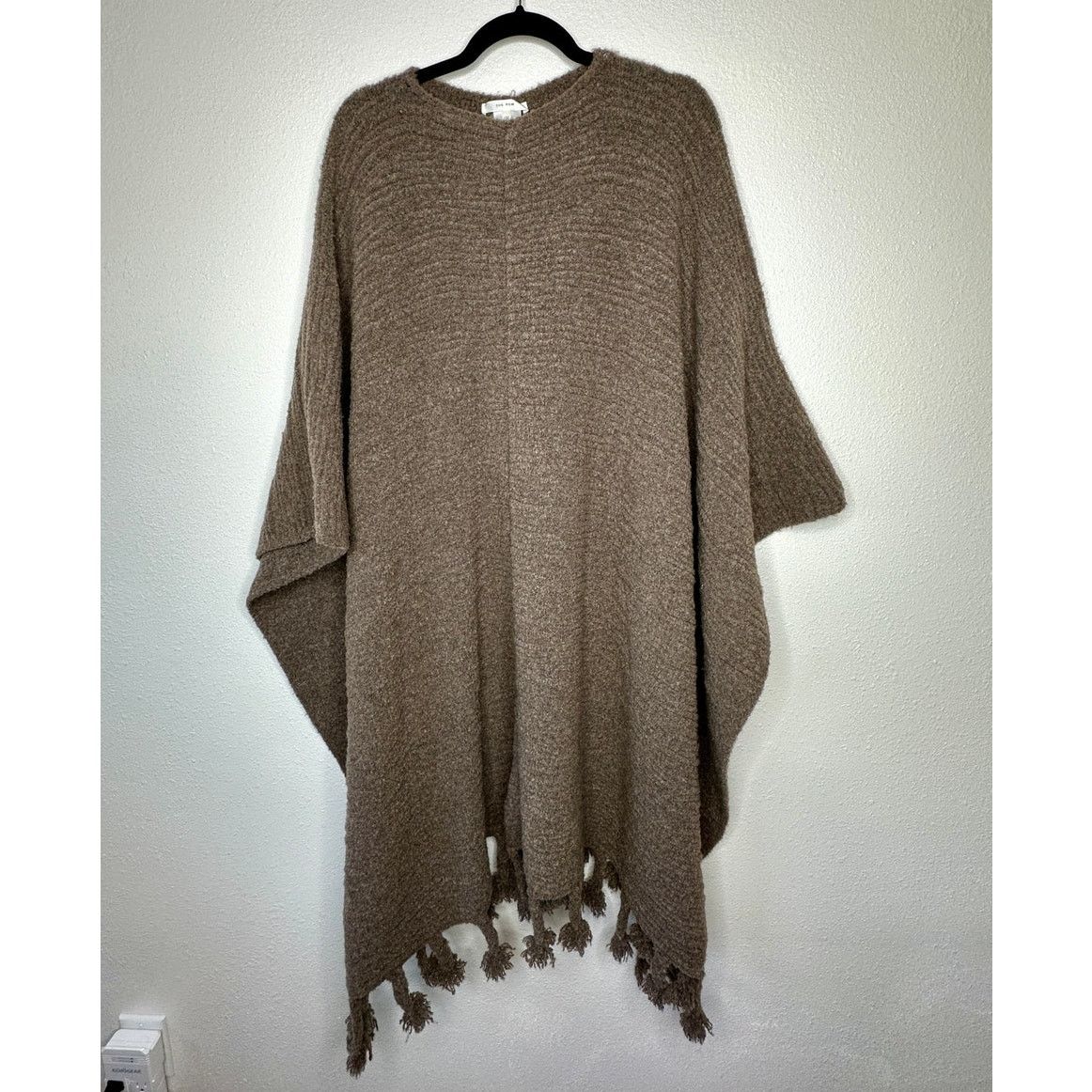 The Row The Row Follain Fringe Poncho Wool Cashmere Pullover Sweater Size ONE SIZE - 4 Thumbnail