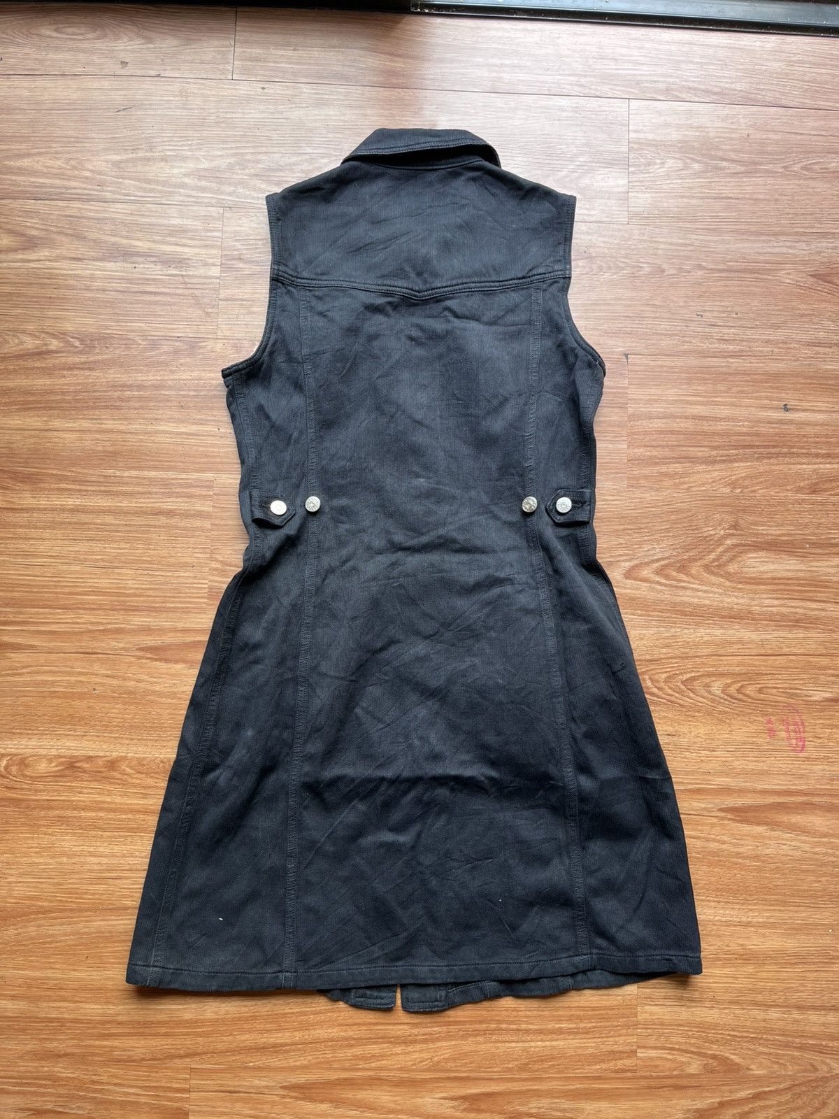 Gucci Gucci denim midi dress Size L / US 10 / IT 46 - 6 Thumbnail