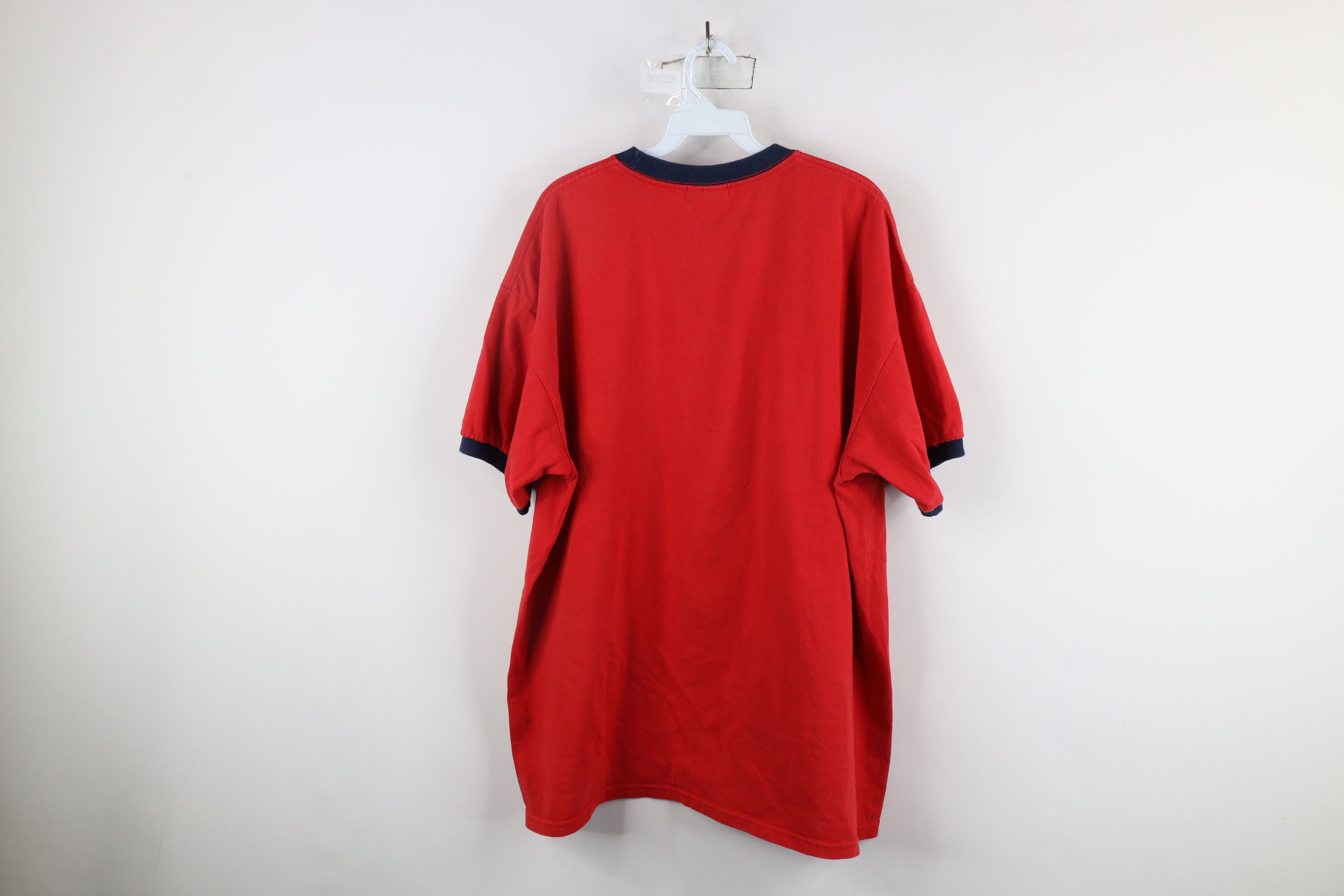 Nike Vintage Nike Travis Scott Swoosh Cleveland Indians T-Shirt Size US XL / EU 56 / 4 - 12 Thumbnail