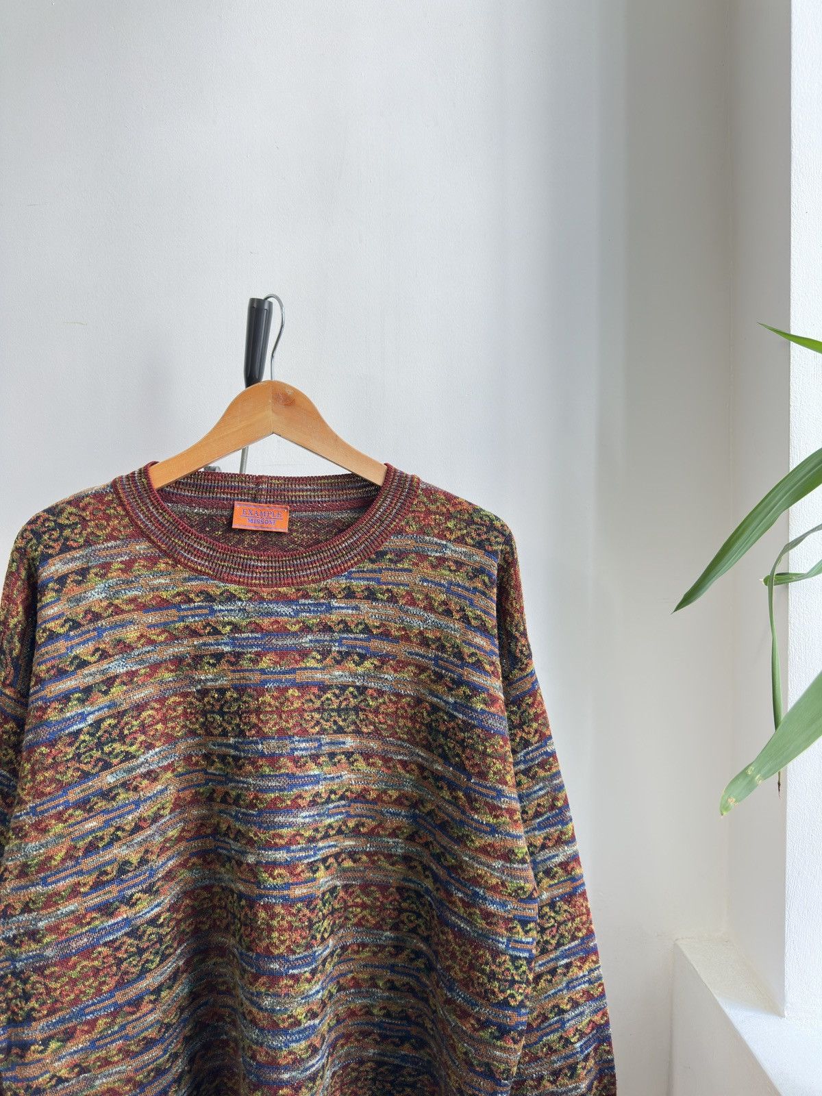 Missoni Missoni Example Vintage Wool Blend Knitted Sweater Size US L / EU 52-54 / 3 - 2 Thumbnail