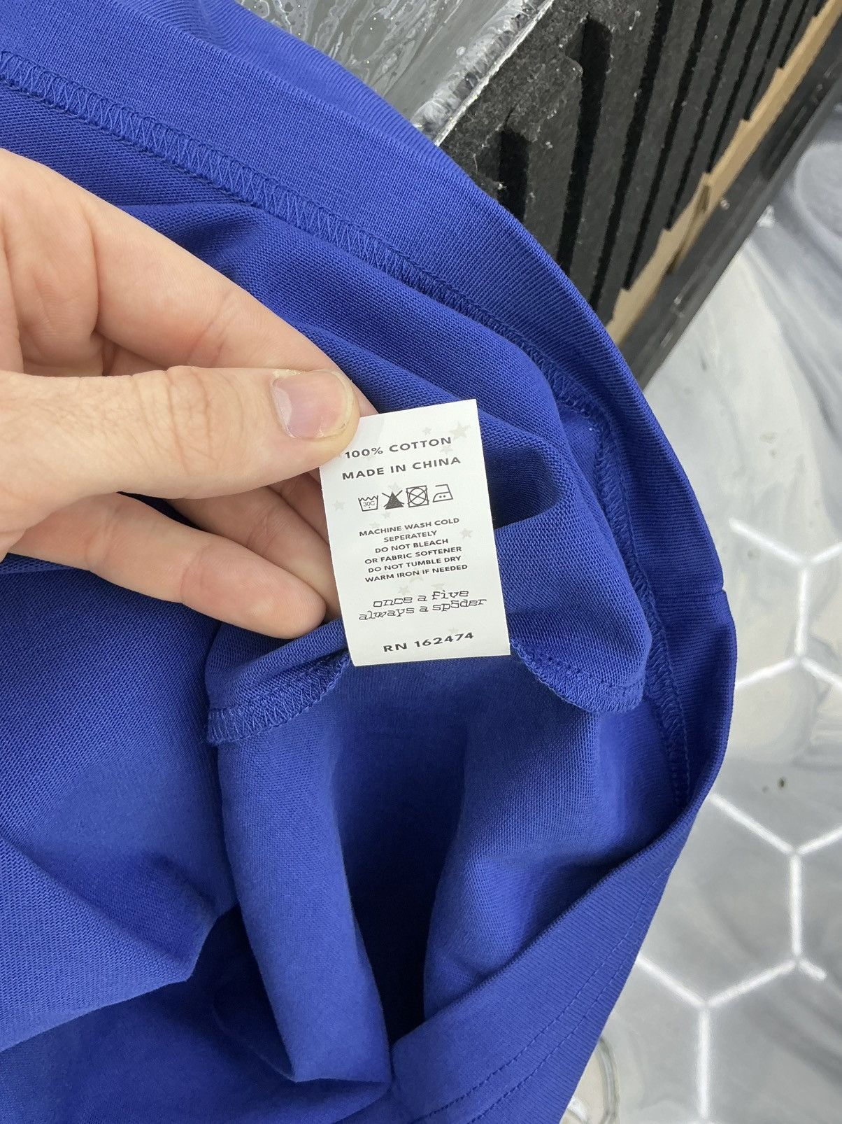 Sp5der Sp5der Beluga Longsleeve Blue Size XXL Size US XXL / EU 58 / 5 - 12 Thumbnail