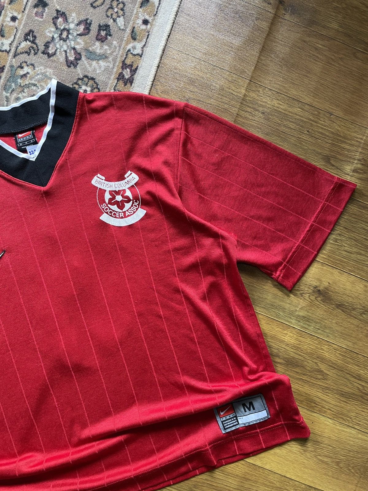 Nike × Vintage Jersey Vintage British Columbia Soccer Assoc Size US L / EU 52-54 / 3 - 5 Thumbnail