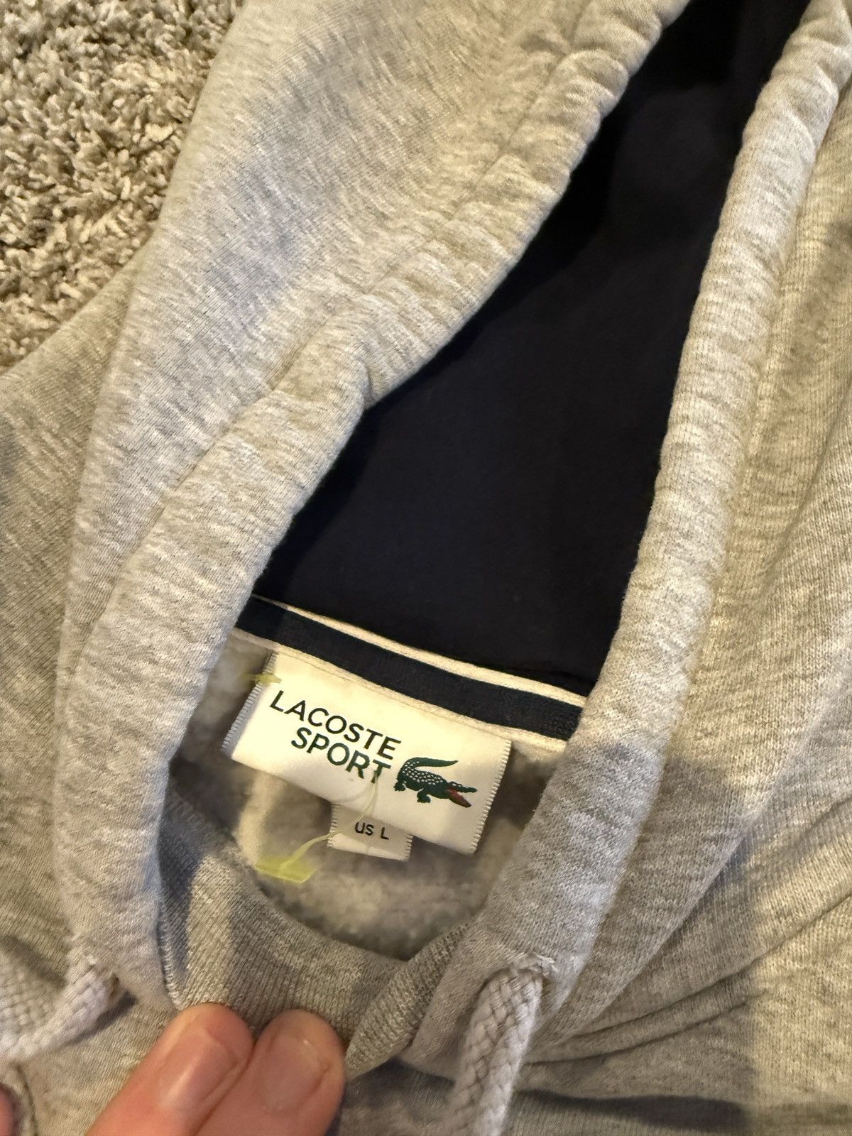 Lacoste Lacoste Hoodie Size US L / EU 52-54 / 3 - 4 Thumbnail