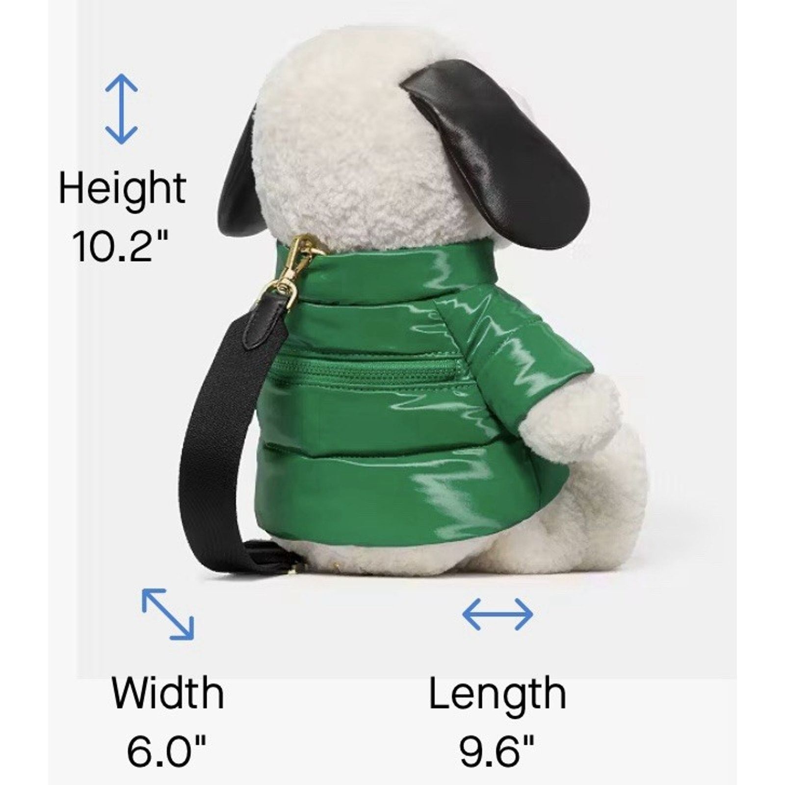 Kate Spade NWT $449 Kate Spade Peanuts Snoopy 3D Crossbody Ltd Edition Size ONE SIZE - 9 Thumbnail