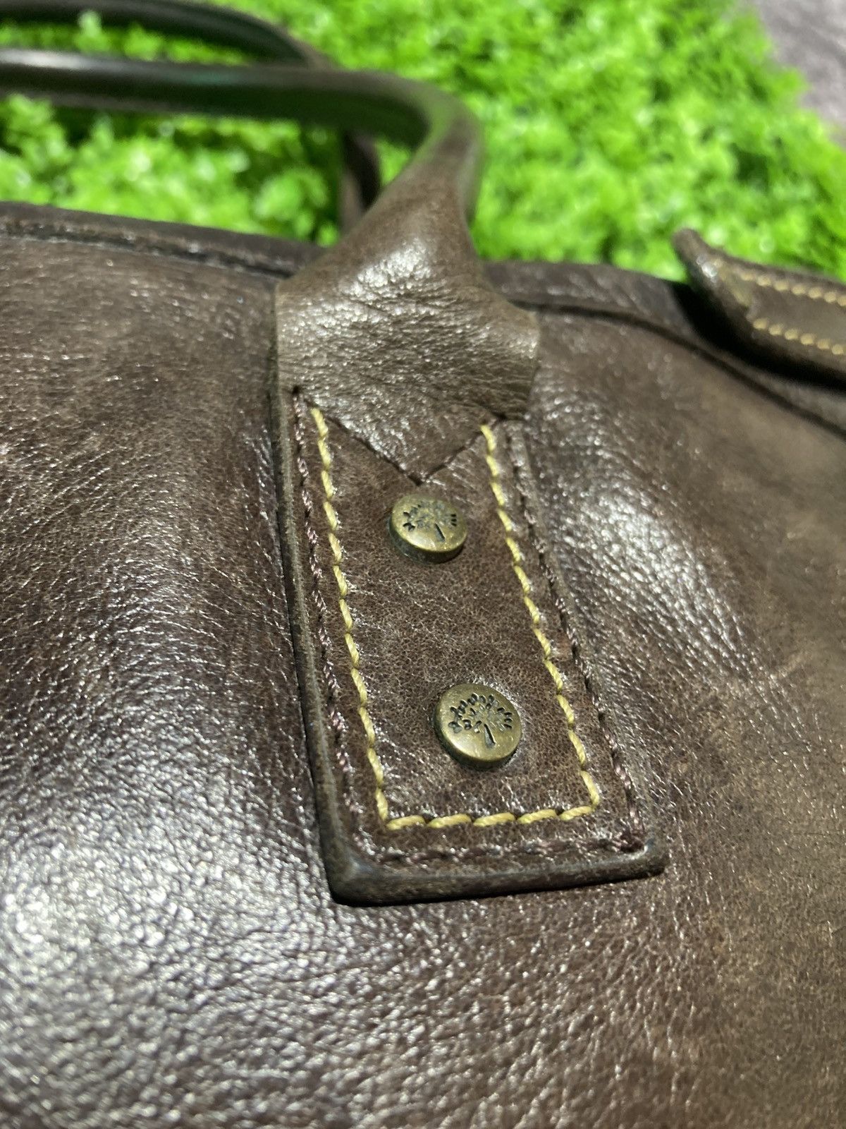 Mulberry Mulberry Roxanne Bag Chocolate Brown Darwin Leather Handbag Size ONE SIZE - 9 Thumbnail