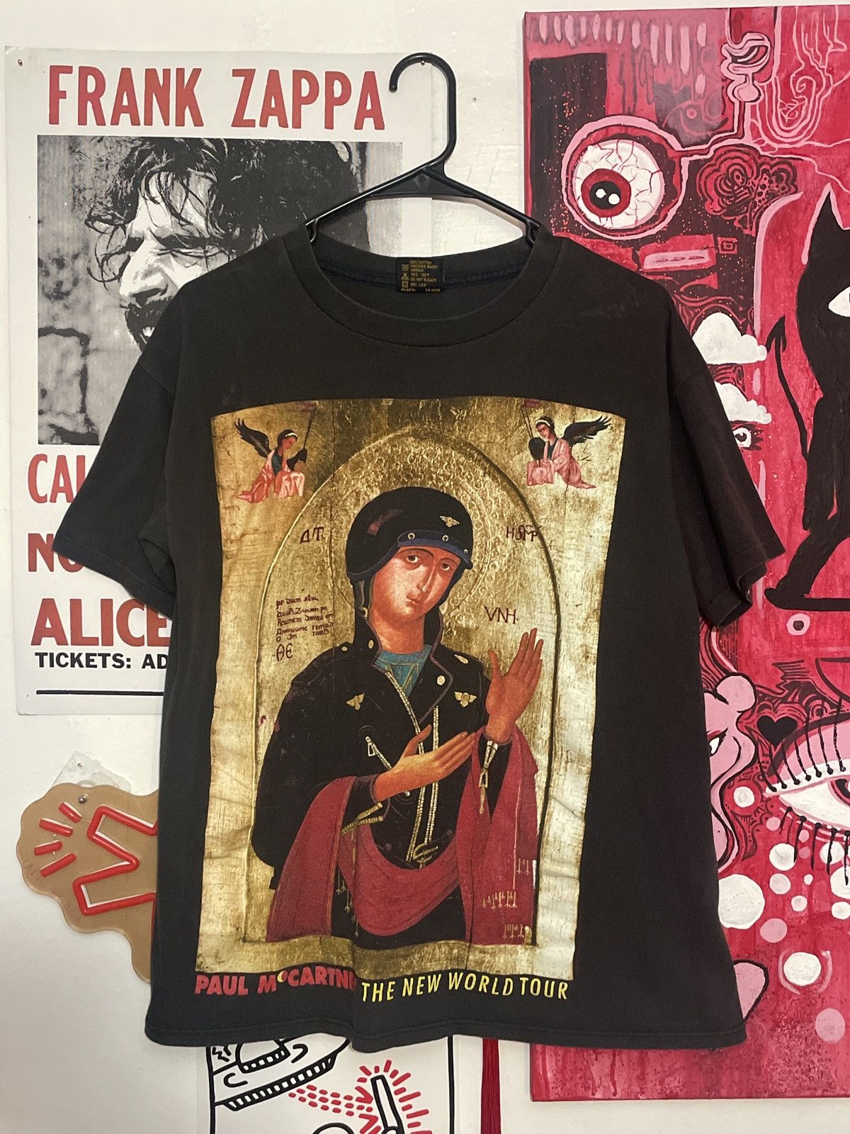Band Tees × Vintage 1993 PAUL MCCARTNEY TOUR SHIRT Size US L / EU 52-54 / 3 - 1 Thumbnail