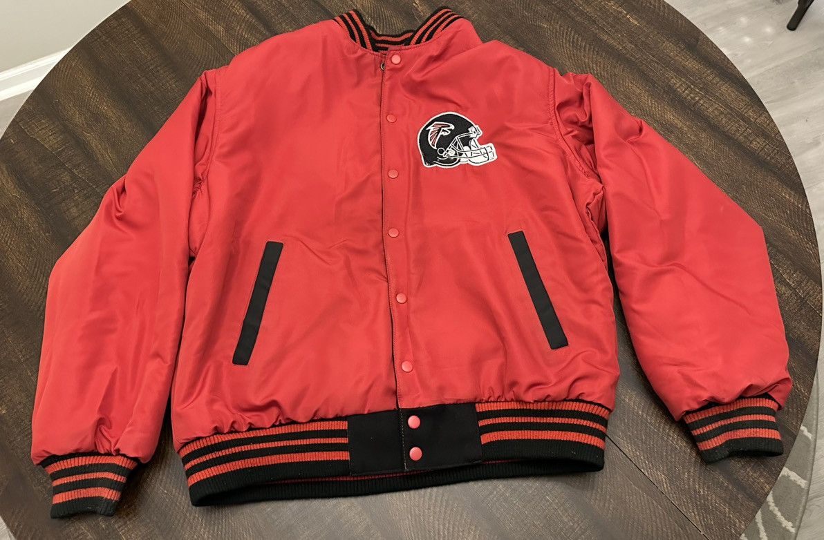 NFL NFL Atlanta Falcons Wool Leather Reversible Jacket-Size LRG Size US L / EU 52-54 / 3 - 13 Thumbnail