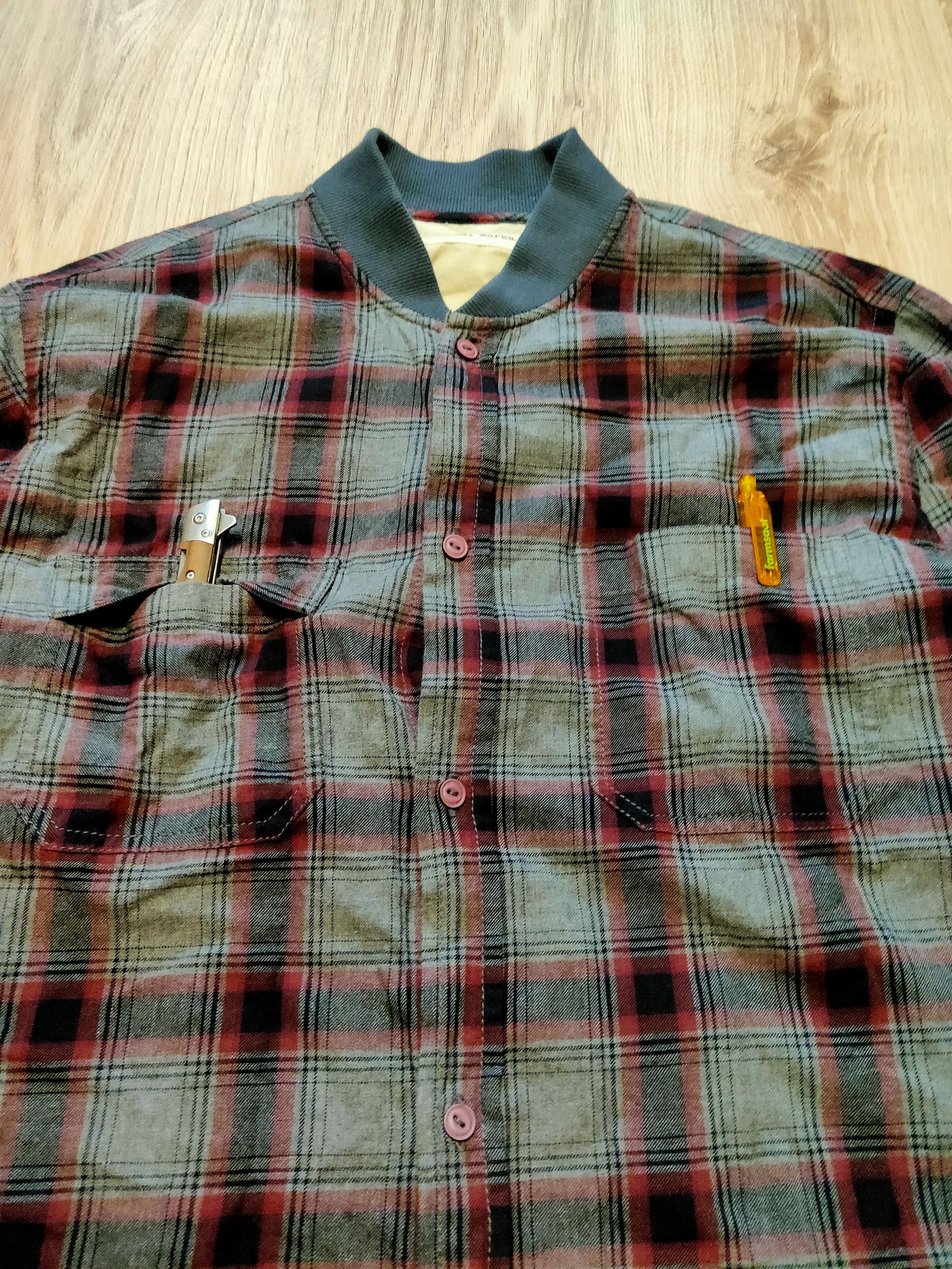Universal Works Universal Works Plaid Check Over Shirt Size US L / EU 52-54 / 3 - 3 Thumbnail
