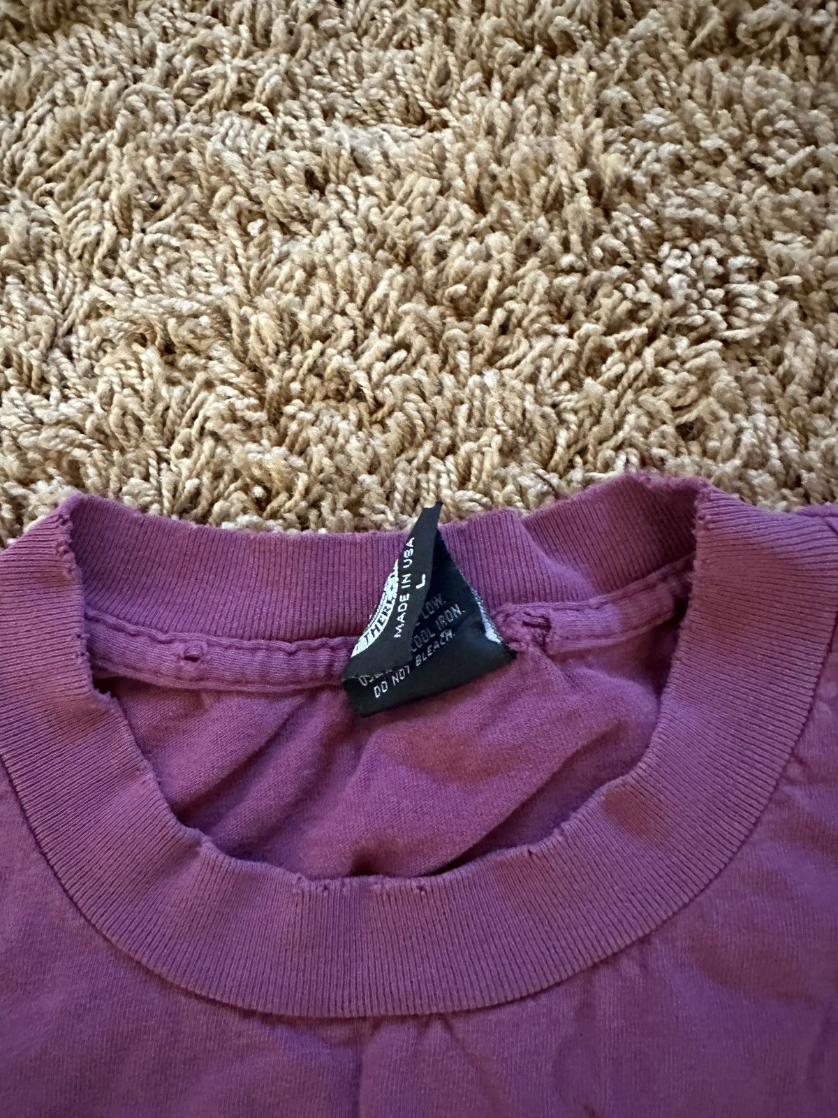 Vintage Vintage 90s Surf Scorpion Bay maroon tshirt distressed L y2k Size US L / EU 52-54 / 3 - 3 Thumbnail