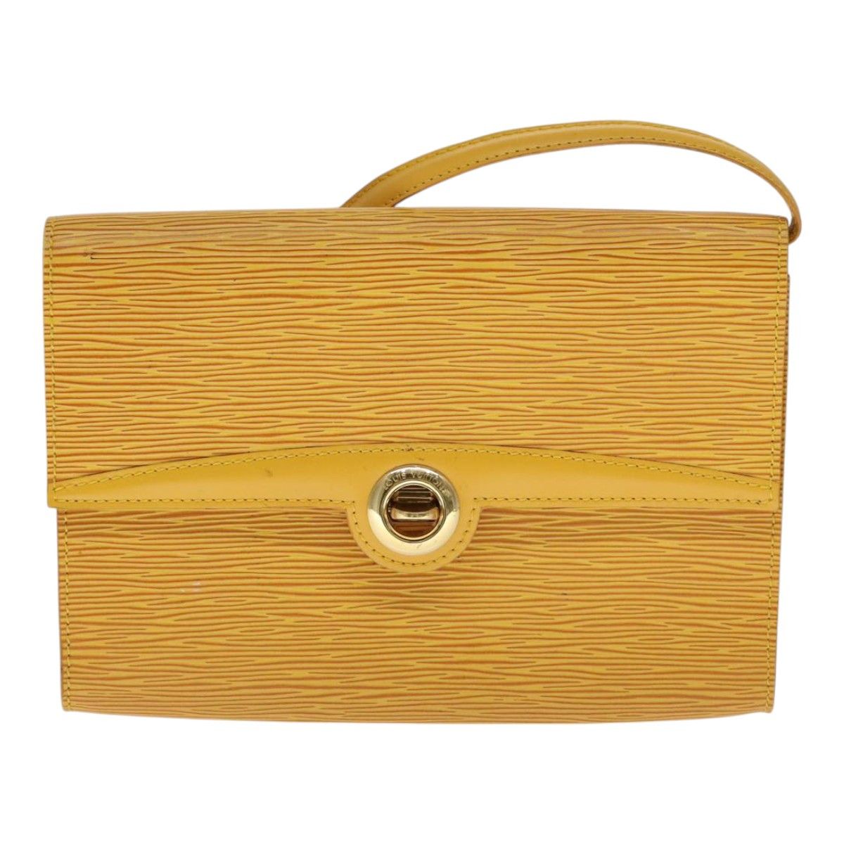 Louis Vuitton Arche Yellow Leather Shoulder Bag (Pre-Owned) Size ONE SIZE - 1 Thumbnail