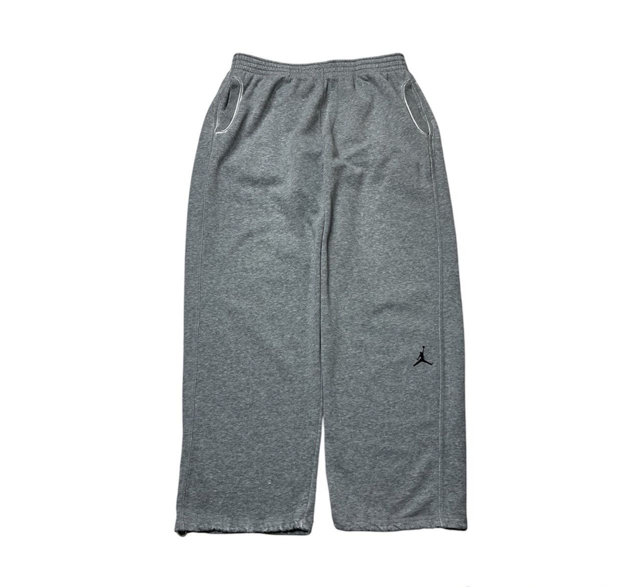 Jordan Brand × Nike × Vintage Vintage Jordan nike y2k baggy sweatpants knee logo retro Size US 36 / EU 52 - 1 Thumbnail