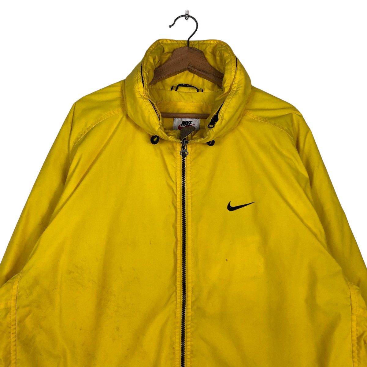 Nike 🔥Vtg Nike Jacket Big Logo Spell Out Rare Colour Streetwear Size US L / EU 52-54 / 3 - 3 Thumbnail