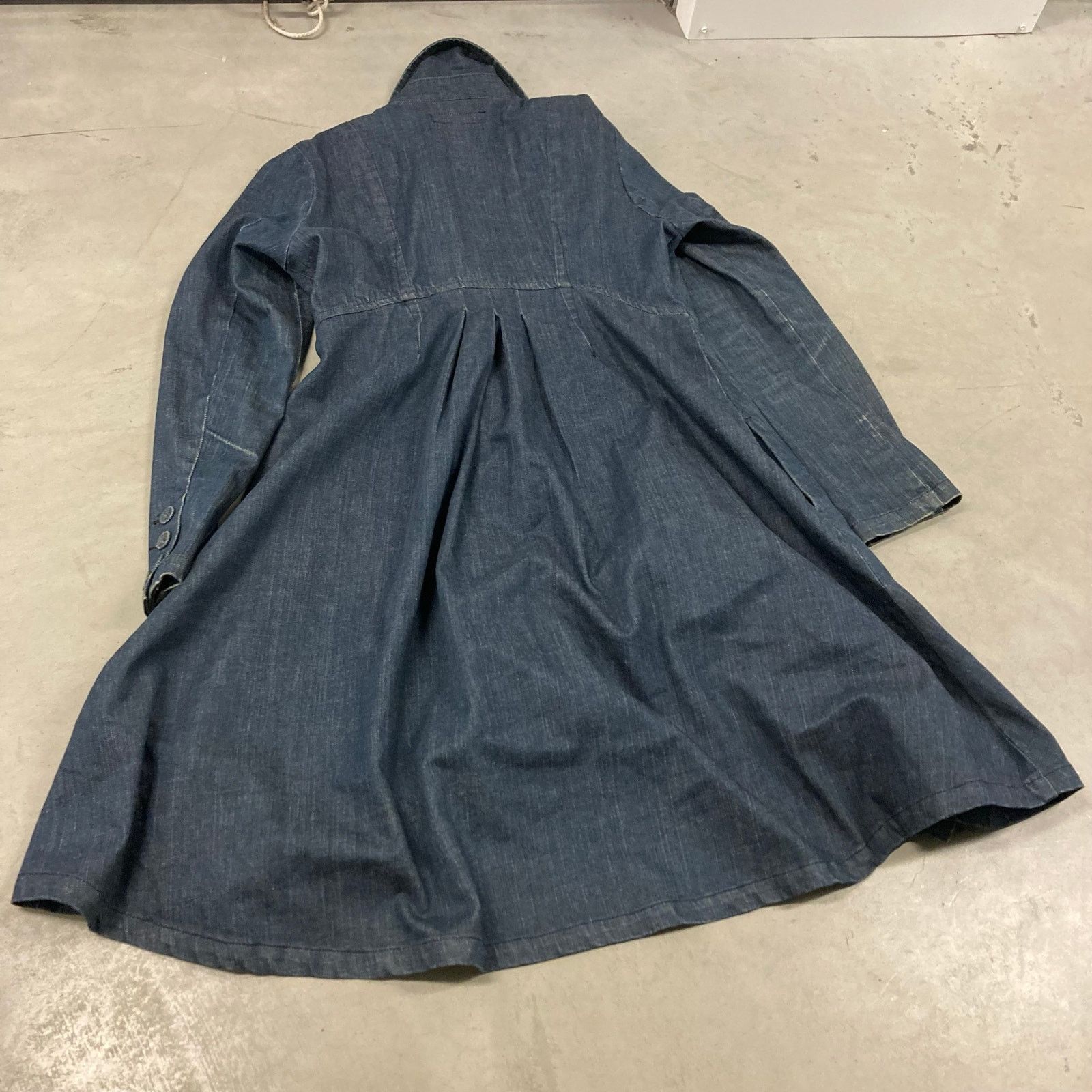 Calvin Klein Y2k denim Calvin Klein double breasted coat Size L / US 10 / IT 46 - 2 Thumbnail