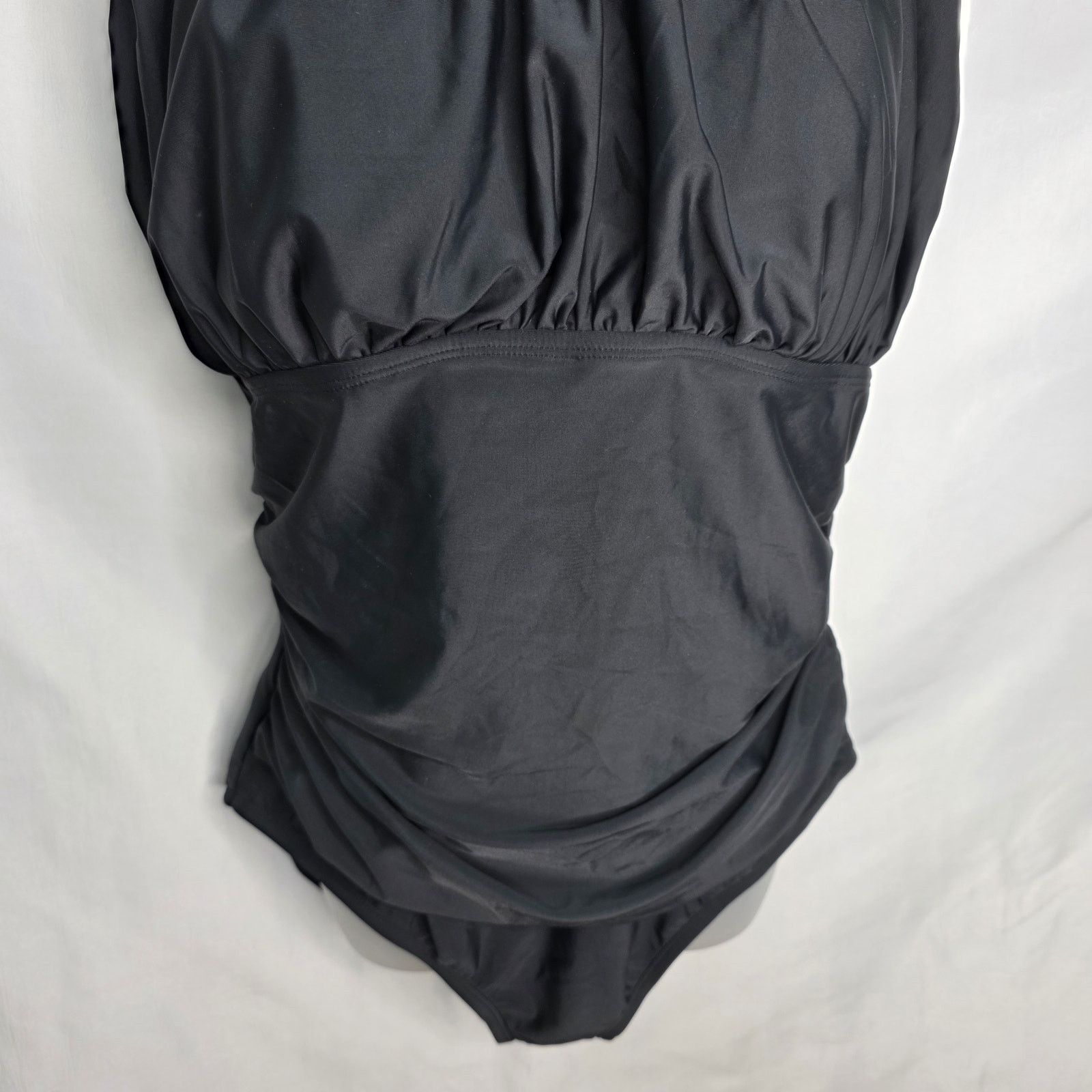 Other Black Adjustable Strap Tummy Control One Piece Swimsuit Size XXL / US 16-18 / IT 52-54 - 2 Thumbnail