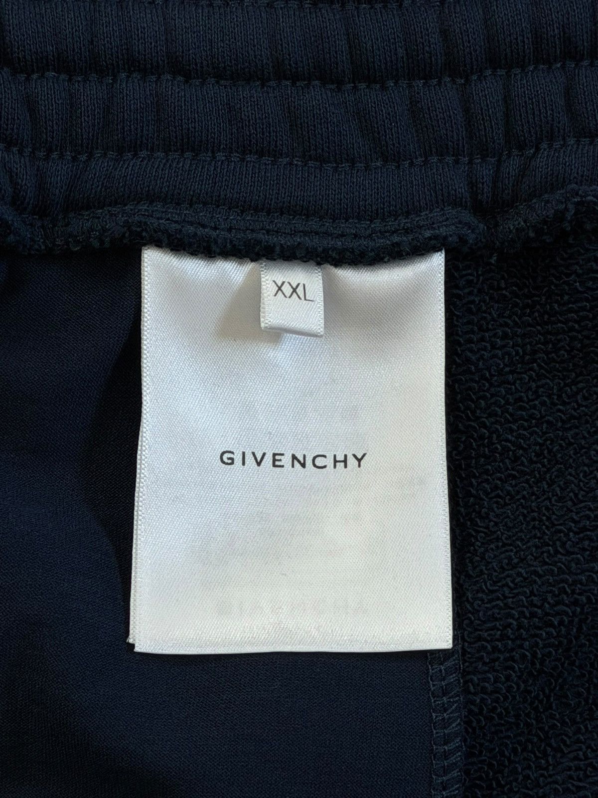 Givenchy Givenchy Paris Logo Navy Blue Sweatshorts Size US 40 / EU 56 - 5 Thumbnail