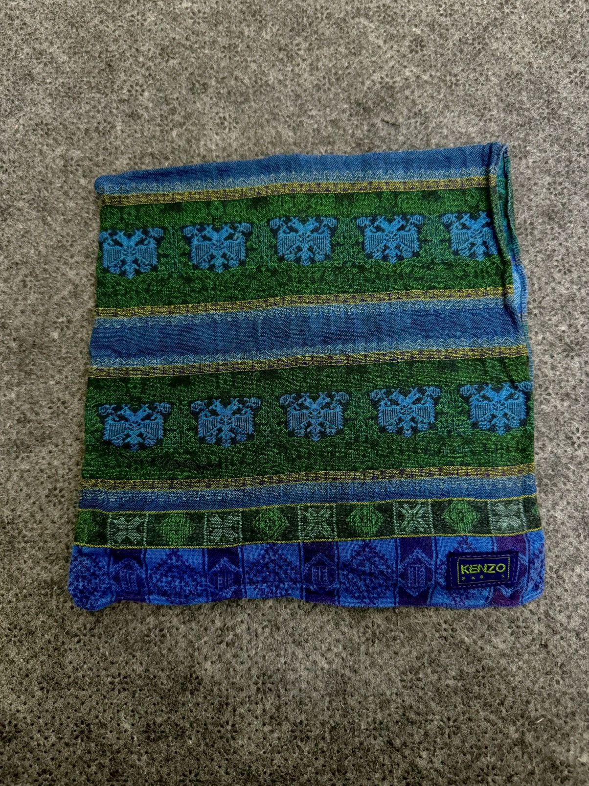 Kenzo × Vintage COMBO KENZO HANDKERCHIEF Size ONE SIZE - 13 Thumbnail