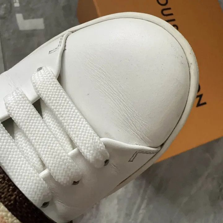 Louis Vuitton Louis Vuitton Frontrow White Low-Top Sneakers -2508 Size US 6 / IT 36 - 7 Thumbnail
