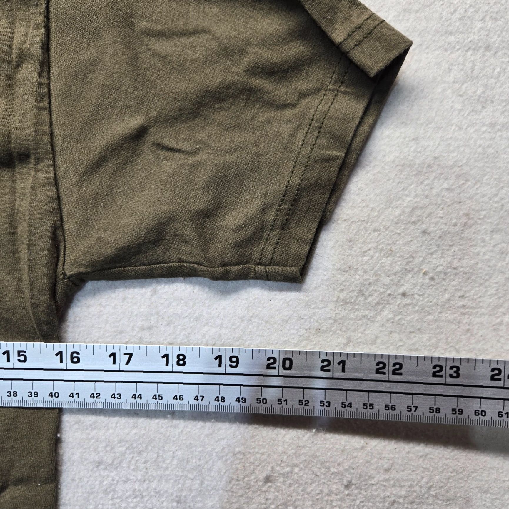 Vintage Popeye Size Matters Shirt Green Short Sleeve The Sailor Tee Adult Mens S Small Size US S / EU 44-46 / 1 - 5 Thumbnail