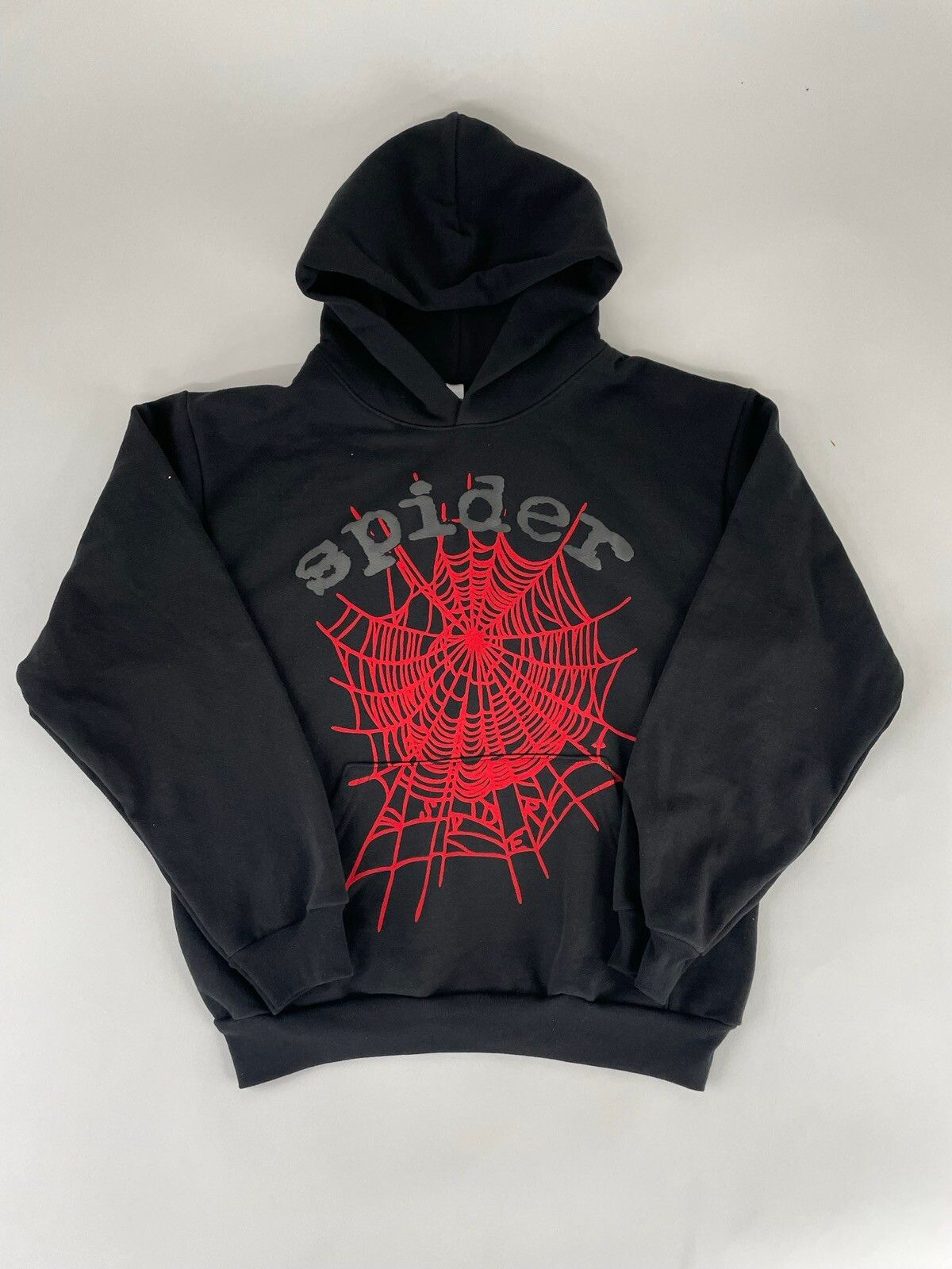 Spider Worldwide Og black sp5der hoodie | Grailed