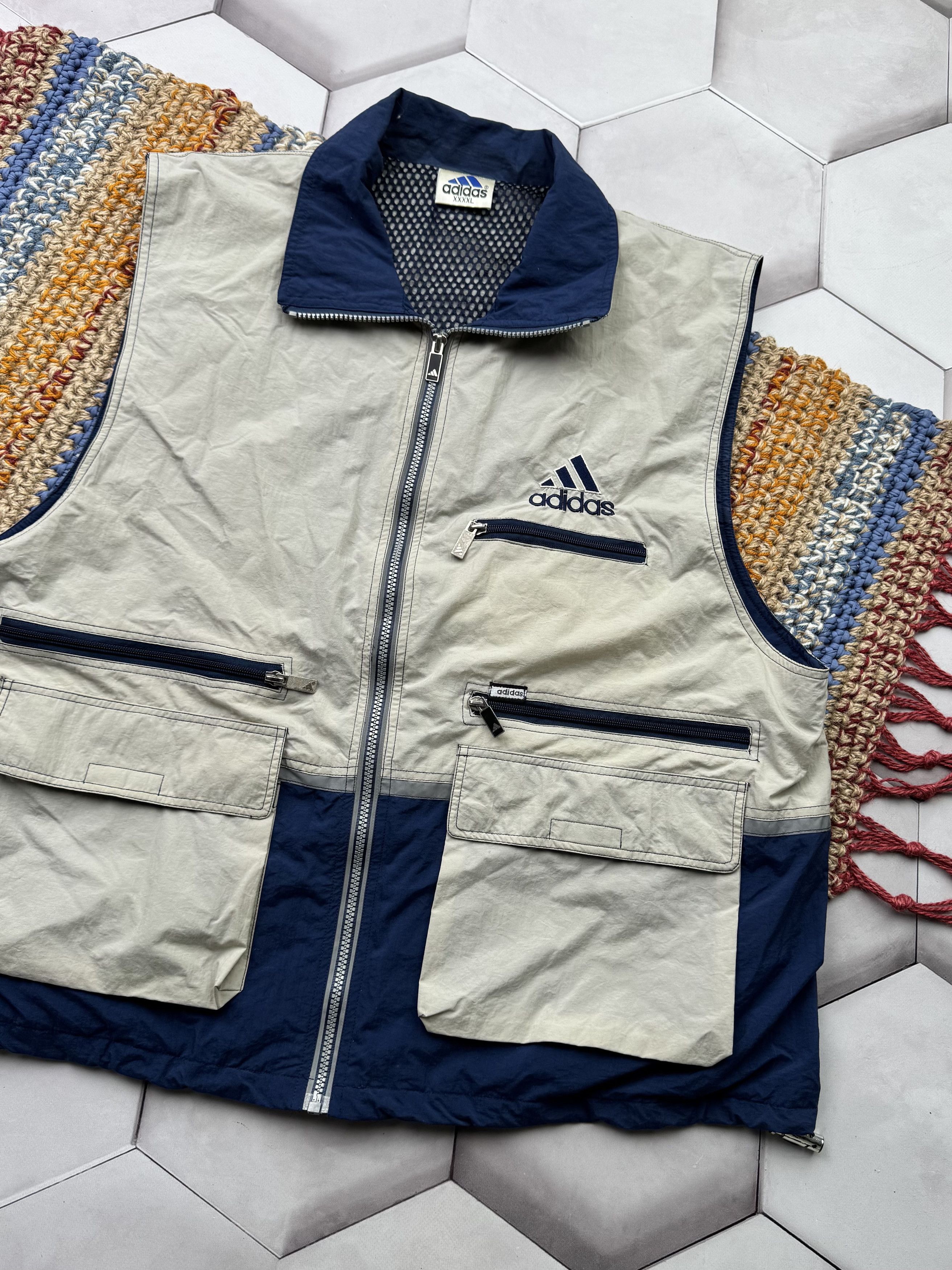 Adidas Adidas Vintage Vest (E4) Size US XXL / EU 58 / 5 - 3 Thumbnail