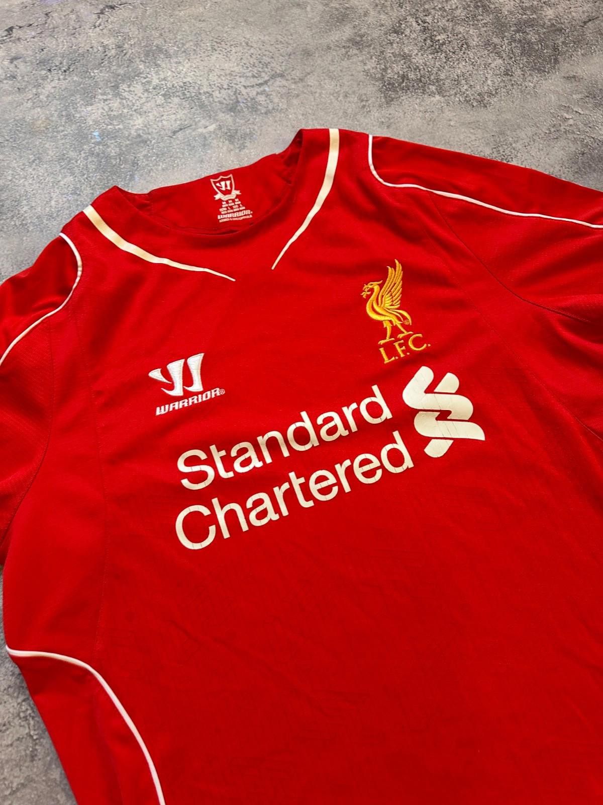 Other Warrior Liverpool 2014 2015 Home Football Shirt Jersey Sz M Size US M / EU 48-50 / 2 - 2 Thumbnail